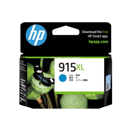 HP 915XL CYAN ORIGINAL INK CARTRIDGE 