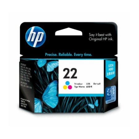 HP 22 TRI-COLOR AP INKJET CART. 