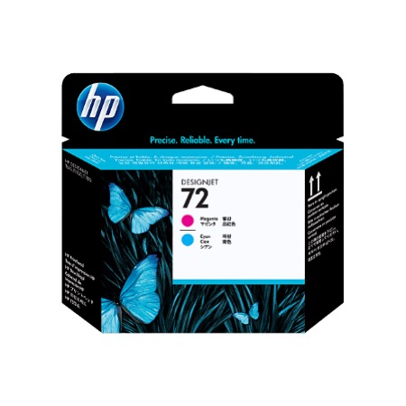 HP 72 MAGENTA/CYAN PRINTHEAD 