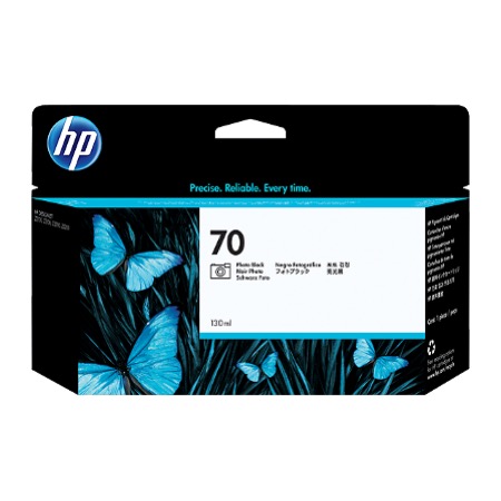HP 70 PHOTO BLACK 130ML INK CARTRIDGE 