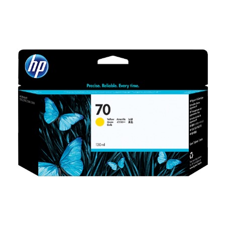 HP 70 YELLOW 130ML INK CARTRIDGE 