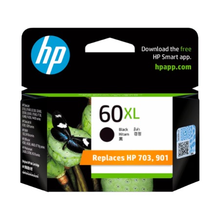 HP 60XL BLACK INK CARTRIDGE 