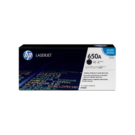 HP COLOR LASERJET CP5525 BLACK CARTRIDGE 