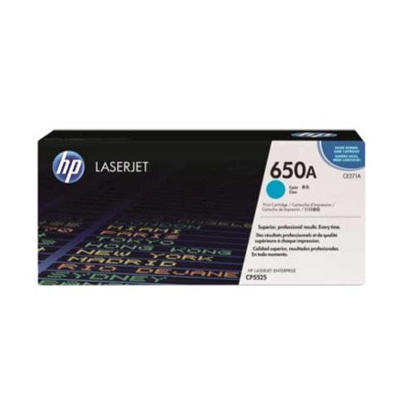 HP COLOR LASERJET CP5525 CYAN CARTRIDGE 