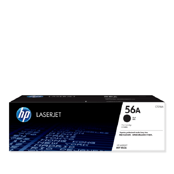 HP 56A BLACK ORIGINAL LASERJET TONER CAR TRIDGE