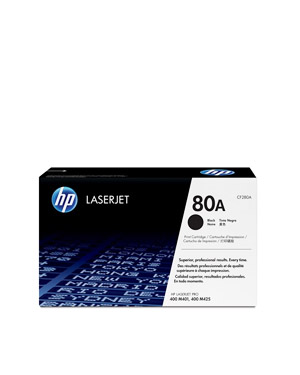 HP LASERJET PRO M401/M425 2.7K BLACK CAR 