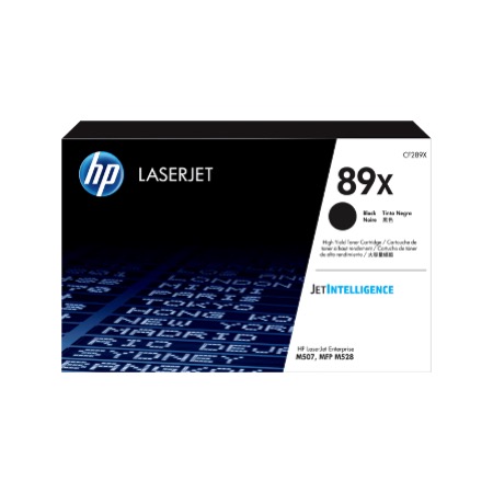 HP 89X BLACK LASERJET TONER CARTRIDGE 