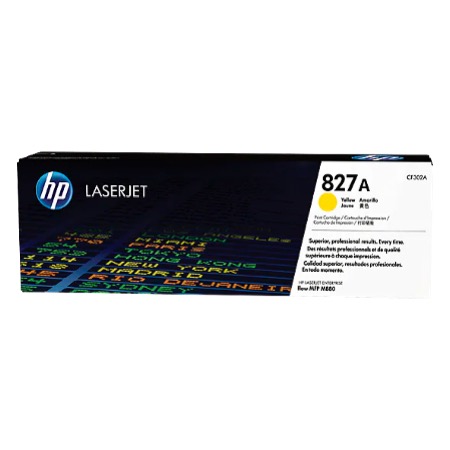 HP 827A YELLOW LJ TONER CARTRIDGE 