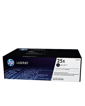 HP 25X HIGH YIELD BLACK ORIGINAL LASERJE T TONER