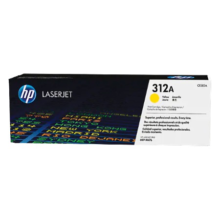 HP 312A YELLOW  LJ TONER CARTRIDGE 