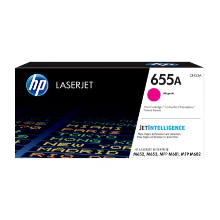 HP 655A MAGENTA LASERJET TONER CARTRIDGE 