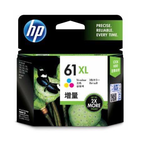 HP 61XL TRI-COLOR INK CARTRIDGE 