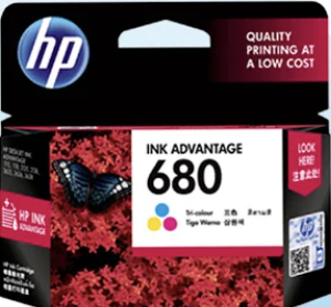 HP 680 TRI-COLOR INK CARTRIDGE 