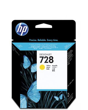 HP 728 40-ML YELLOW DESIGNJET INK CARTRI DGE