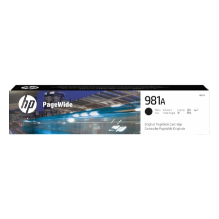HP 981A BLACK ORIGINAL PAGEWIDE CRTG 