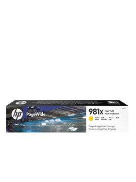 HP 981X YELLOW ORIGINAL PAGEWIDE CARTRID GE