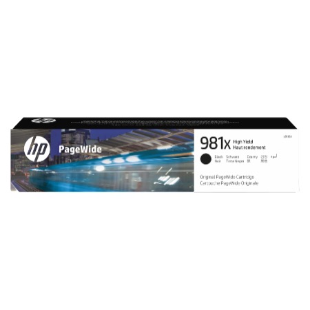 HP 981X BLACK ORIGINAL PAGEWIDE CARTRIDG 