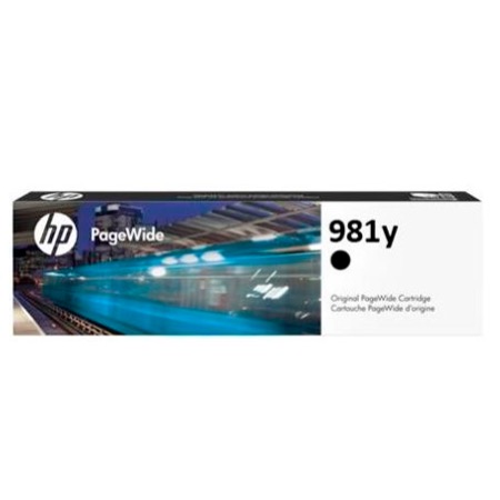 HP 981Y BLACK ORIGINAL PAGEWIDE CRTG 