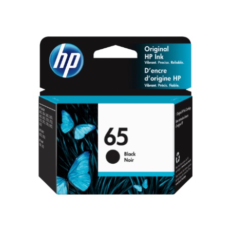 HP 65 BLACK INK CARTRIDGE 