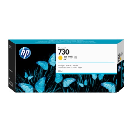 HP 730 300ML YELLOW INK CART. 