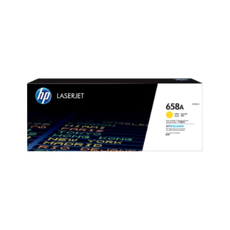 HP 658A YELLOW LASERJET TONER CARTRIDGE 