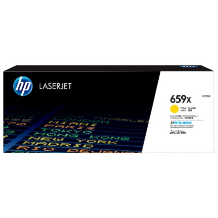 HP 659X YELLOW LASERJET TONER CARTRIDGE 