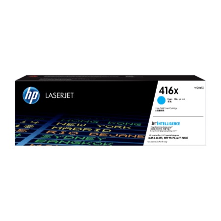 HP 416X CYAN LASERJET TONER CARTRIDGE 