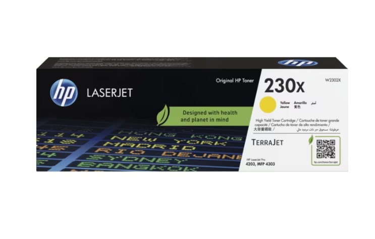 HP 230X YELLOW ORIGINAL LASERJET TONER C ARTRIDGE