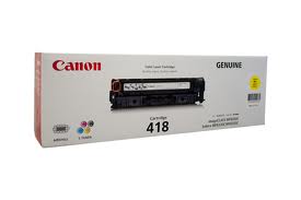 CAT418 CANON YELLOW TONER 