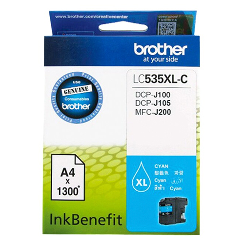 BROTHER CYAN INK FOR DCP-J100(1,300 PGS) 