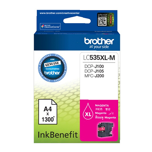 BROTHER MAGENTA INK FOR DCP-J100(1,300 P GS)